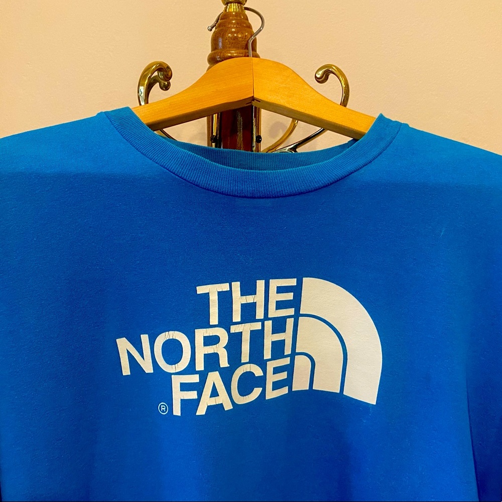 The North Face, MENS XL, Mediterranean Blue tshirt